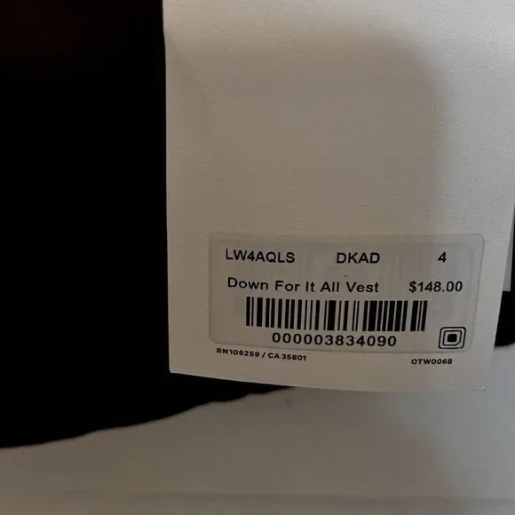 NWT LULULEMON Down For IT All VestSize 4 | 700 fill down Outdoors, Streetwear - Picture 14 of 16